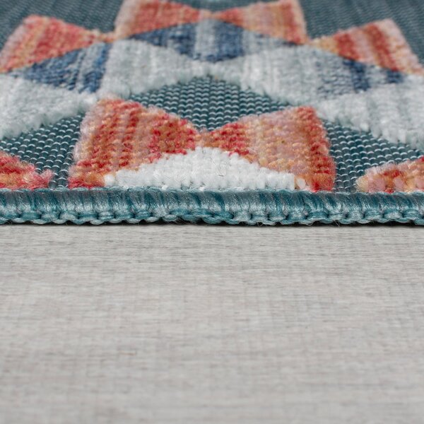 Plava vanjska staza 80x230 cm Avery Blue – Flair Rugs