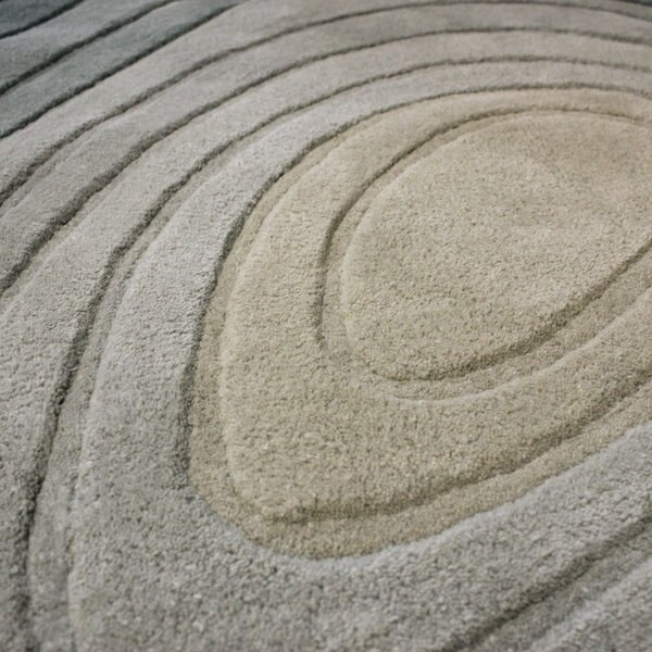 Plavi vunen tepih 160x230 cm Puddle Ombre Wool – Flair Rugs