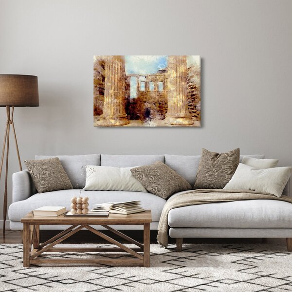 Slika - Érechthéion, Atene, Grčija (90x60 cm)