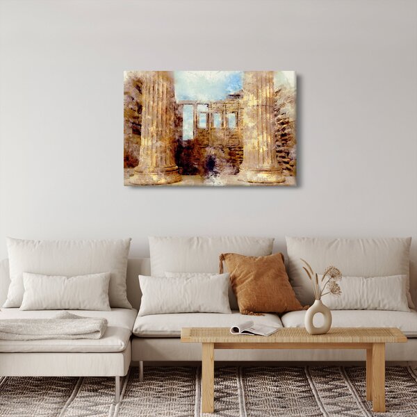 Slika - Érechthéion, Atene, Grčija (90x60 cm)
