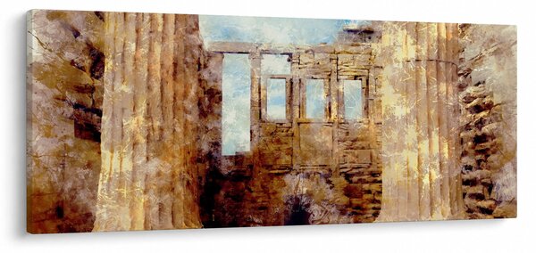 Slika - Érechthéion, Atene, Grčija (120x50 cm)