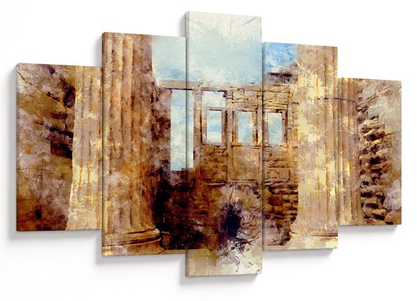 Slika - Érechthéion, Atene, Grčija (150x105 cm)