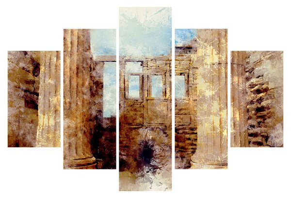 Slika - Érechthéion, Atene, Grčija (150x105 cm)