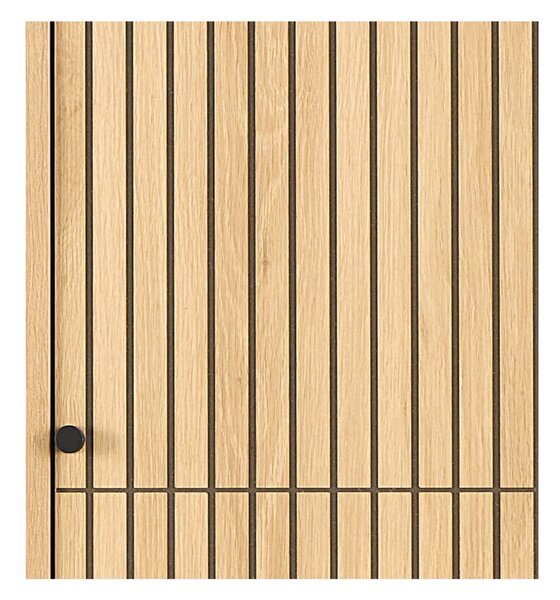 Ormar u dekoru hrasta u prirodnoj boji 51x200x60 cm Albany – Actona