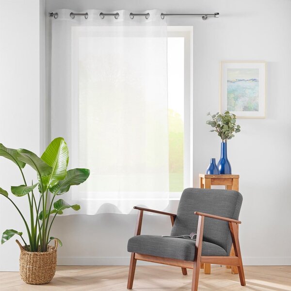 Bijela prozirna zavjesa od voila 140x180 cm Lissea – douceur d'intérieur