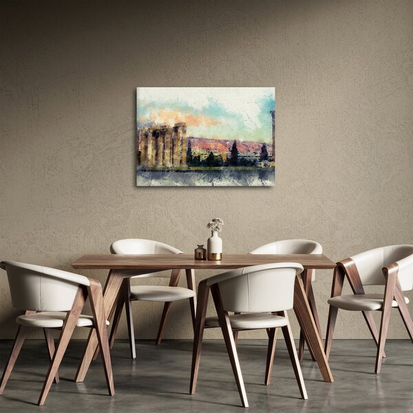 Slika - Akropola, Atene, Grčija (70x50 cm)