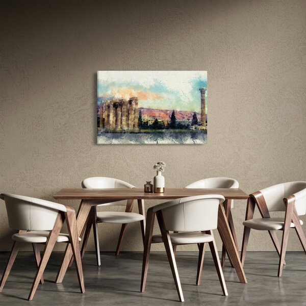 Slika - Akropola, Atene, Grčija (90x60 cm)