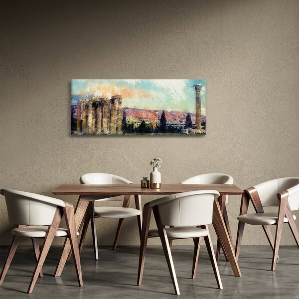 Slika - Akropola, Atene, Grčija (120x50 cm)