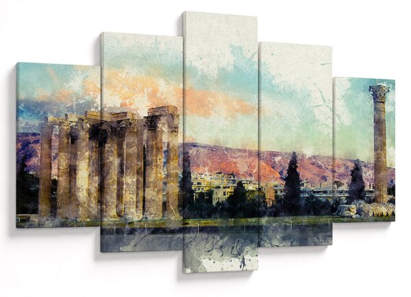Slika - Akropola, Atene, Grčija (150x105 cm)