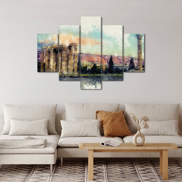 Slika - Akropola, Atene, Grčija (150x105 cm)