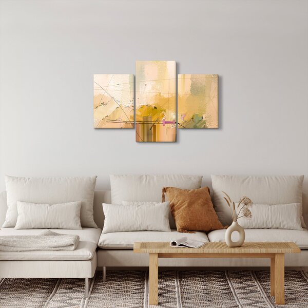 Slika - Abstrakcija, oljna slika (90x60 cm)