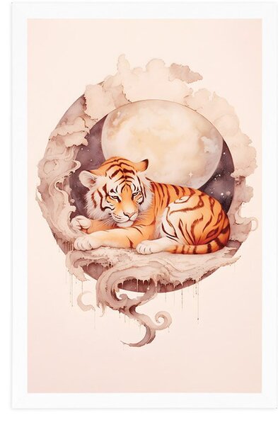 Plakat tigar sanjar