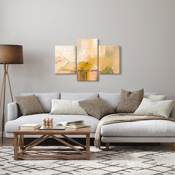 Slika - Abstrakcija, oljna slika (90x60 cm)