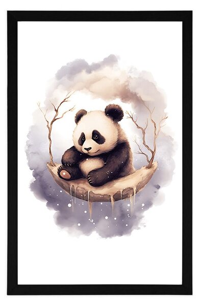Plakat panda sanjarka