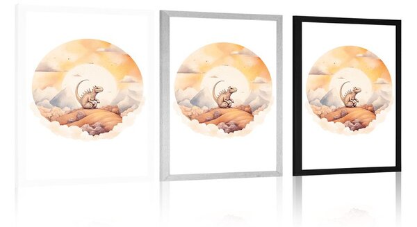 Plakat svijet iz snova jednog dinosaura