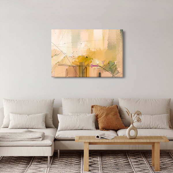 Slika - Abstrakcija, oljna slika (90x60 cm)