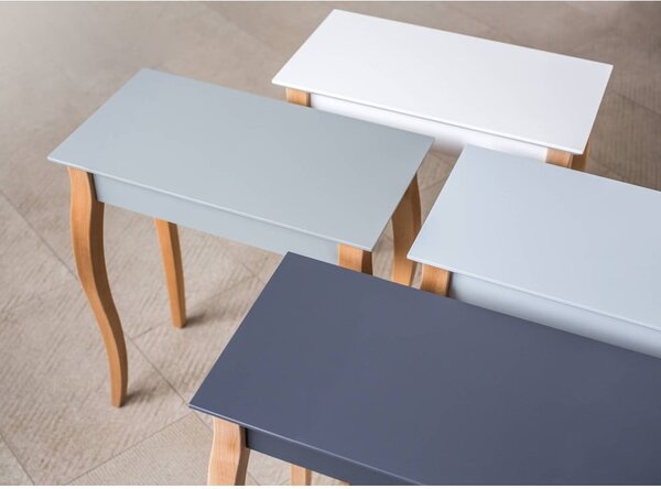 Grafitno siva Ragaba Console pomoćni stolić, dužina 65 cm