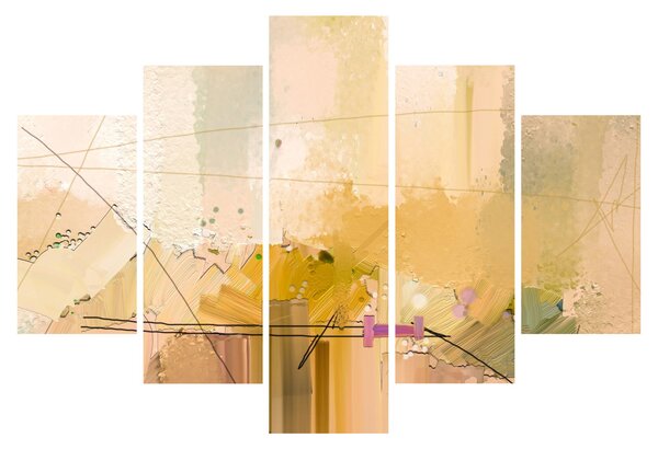 Slika - Abstrakcija, oljna slika (150x105 cm)