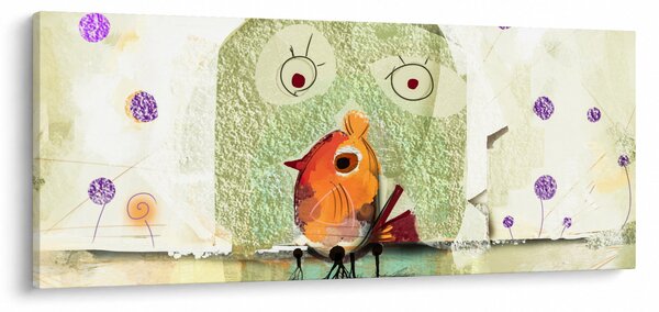 Slika - Duša ptice (120x50 cm)