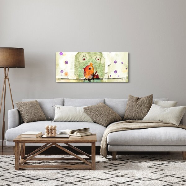 Slika - Duša ptice (120x50 cm)