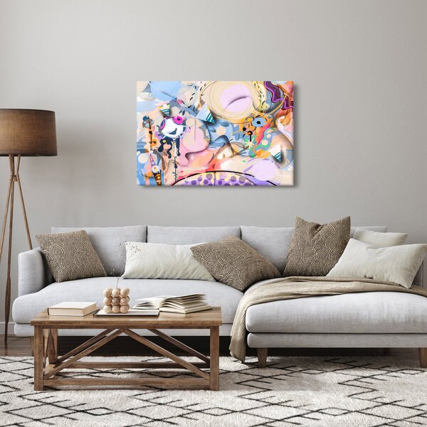 Slika - Pravljična abstrakcija (90x60 cm)