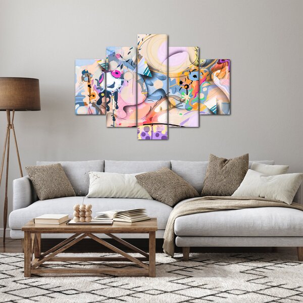 Slika - Pravljična abstrakcija (150x105 cm)