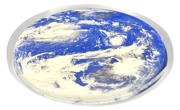SVJETILJKA STROPNA LED EARTH PVC D400 24W 3000-6500K IP20 10914