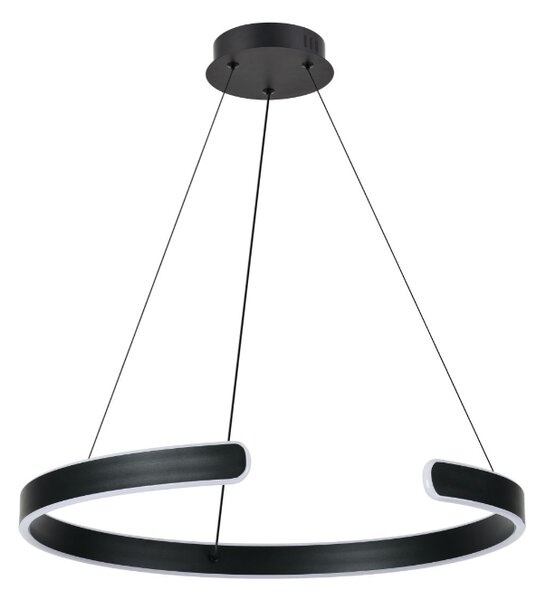 SVJETILJKA VISEĆA LED D600 45W 3000-6000K IP20 BLACK 10129