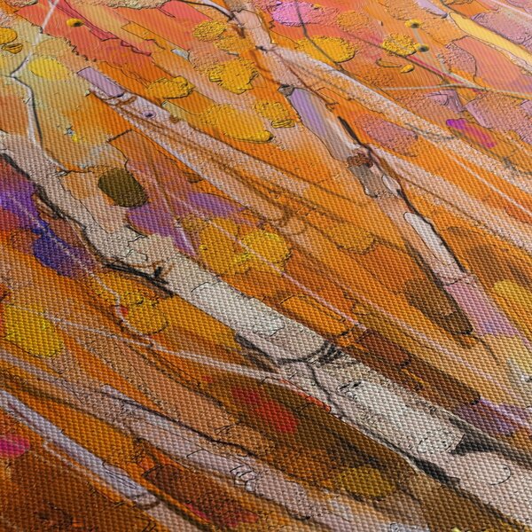 Slika - Jesenski gozd (150x105 cm)