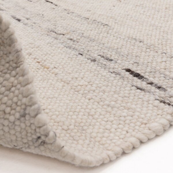 Obostrani/ručno rađen tepih od mješavine vune boje slonovače 160x230 cm Birkdale Ivory – Asiatic Carpets