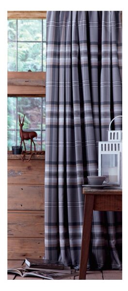 Catherine Lansfield Alder Trees, Tende Foderate Con Occhielli In Cotone 168 X 137 Cm Due Pannelli Colore Naturale 93538441