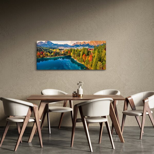 Slika - Uriško jezero, Avstrija (120x50 cm)