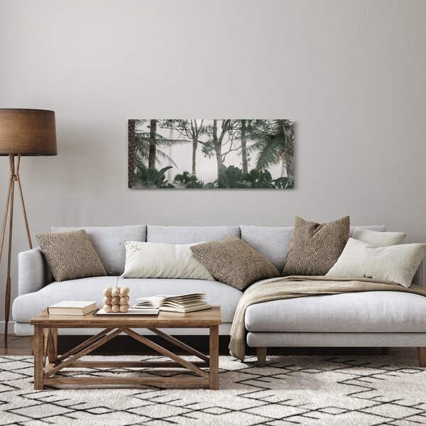 Slika - Džungla v jutranji megli (120x50 cm)