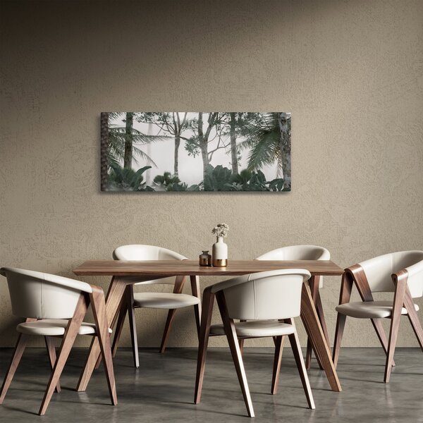 Slika - Džungla v jutranji megli (120x50 cm)