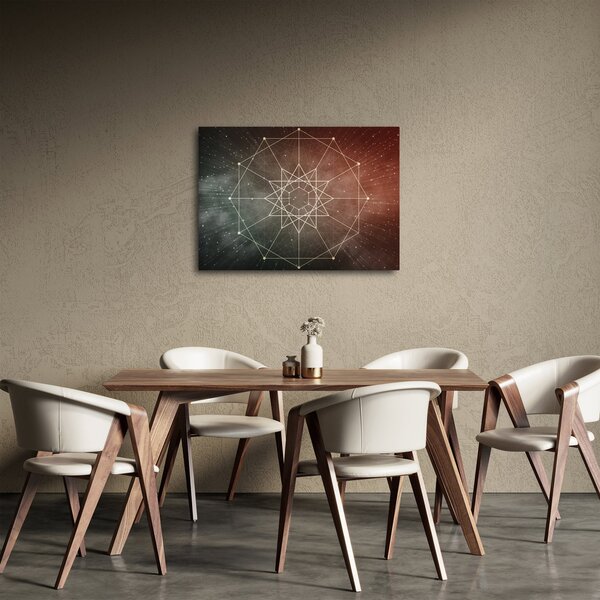 Slika - Kozmični dodekagram (70x50 cm)