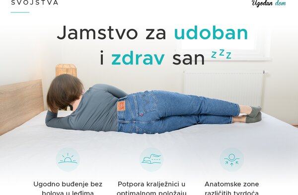 Džepičasta madrac SOMMERA 18 cm 120 x 200 cm Zaštita madraca: BEZ zaštite madraca