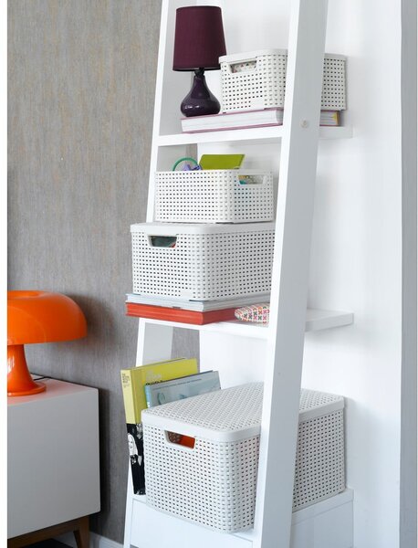 Siva plastična kutija za pohranu s poklopcem 33x44,5x25 cm Style – Curver