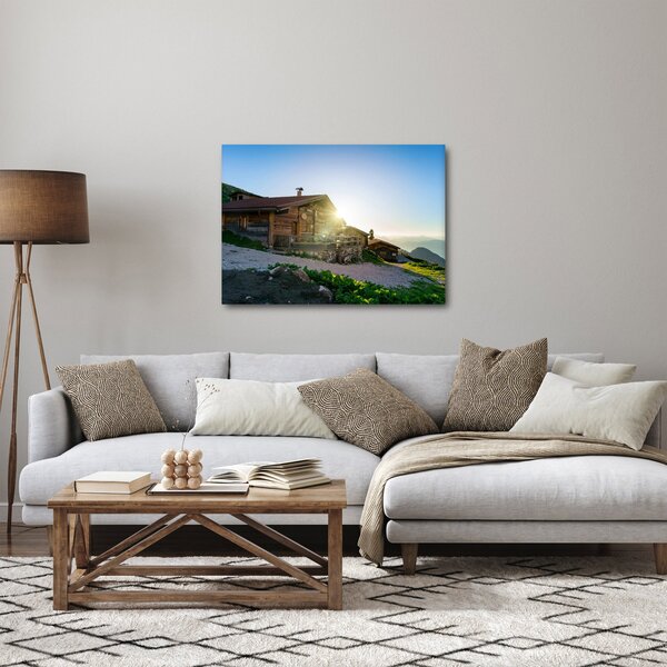 Slika - Jutro v Alpah, Tirolska (70x50 cm)