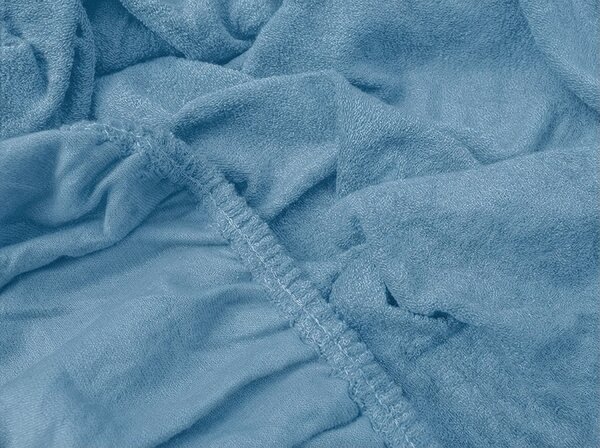Frotirna plahta EXCLUSIVE plava 90 x 200 cm
