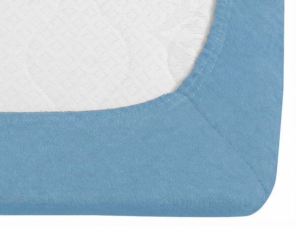 Frotirna plahta EXCLUSIVE plava 90 x 200 cm