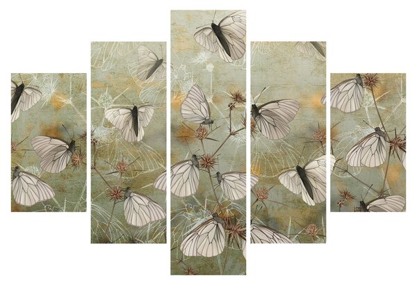 Slika - Vintage metulji (150x105 cm)