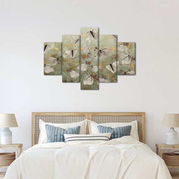 Slika - Vintage metulji (150x105 cm)