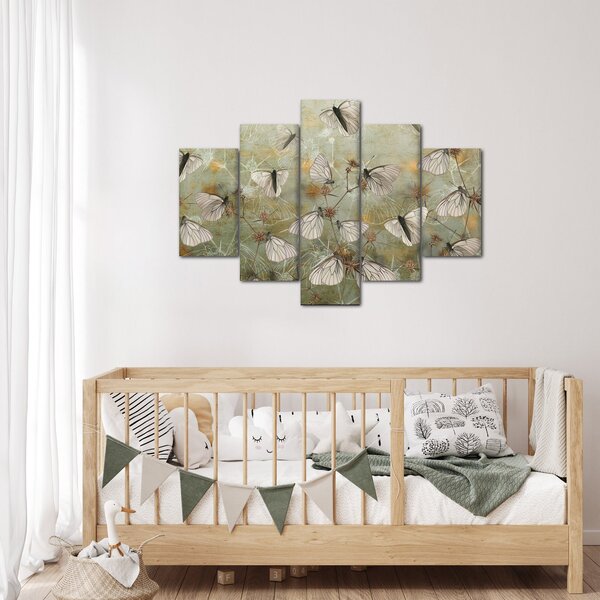 Slika - Vintage metulji (150x105 cm)