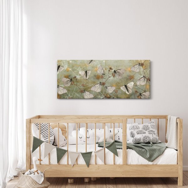 Slika - Vintage metulji (120x50 cm)