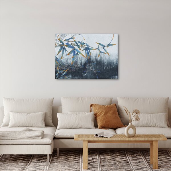 Slika - Bambus na steni (70x50 cm)