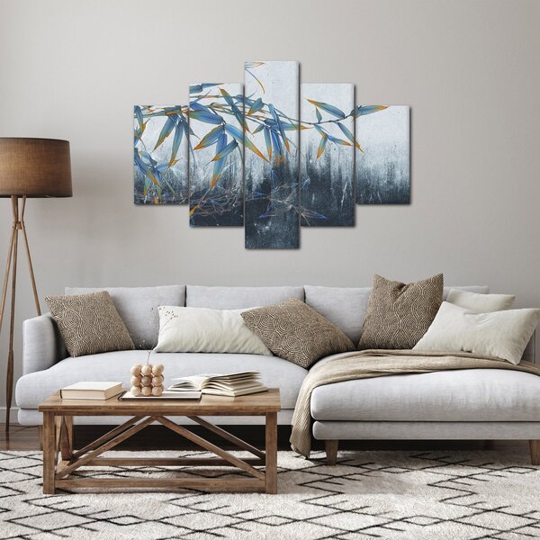 Slika - Bambus na steni (150x105 cm)