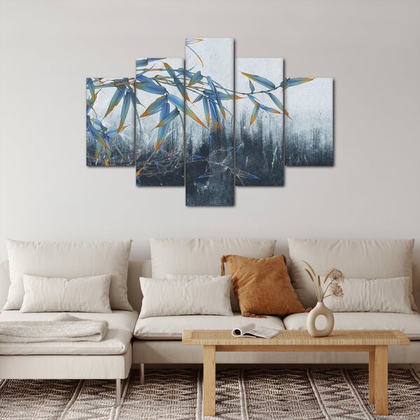 Slika - Bambus na steni (150x105 cm)