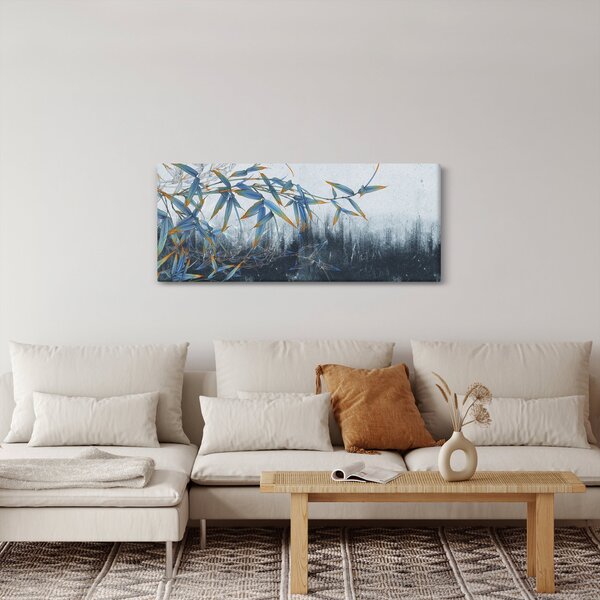 Slika - Bambus na steni (120x50 cm)