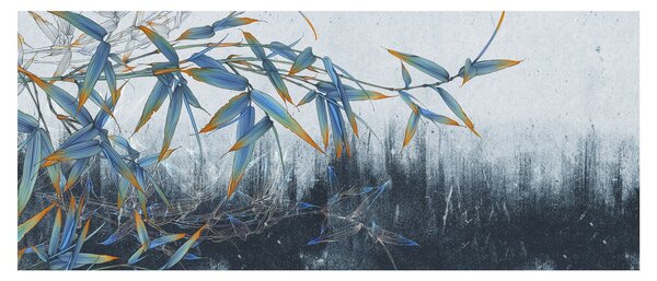 Slika - Bambus na steni (120x50 cm)