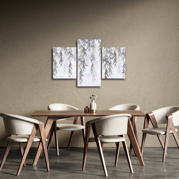Slika - Vrbove vejice z metulji (90x60 cm)